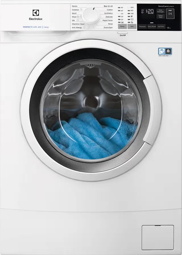 Electrolux EW6S5426E6 vaskemaskin (6 kg, D klasse, 1151 o/min)