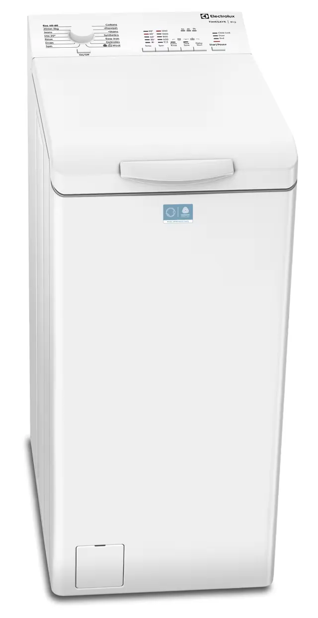 Electrolux ETI6162E2E toppmatet vaskemaskin (6 kg, B klasse, 1151 o/min)