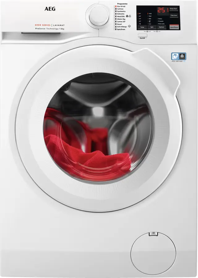 AEG Serie 7000 Vaskemaskin LR722G86A (8kg)