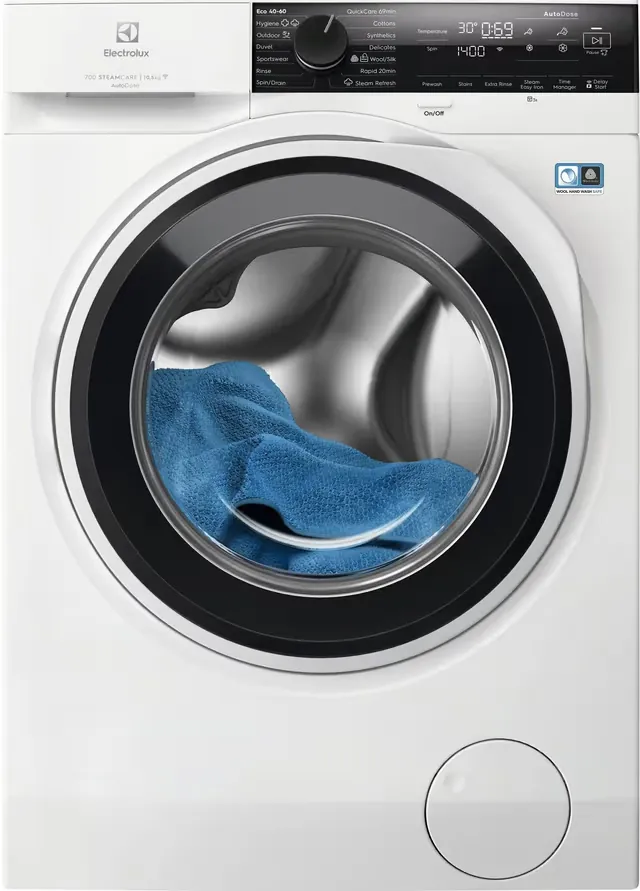 Electrolux EFI743SX4Q vaskemaskin (10,5 kg, A klasse, 1351 o/min)