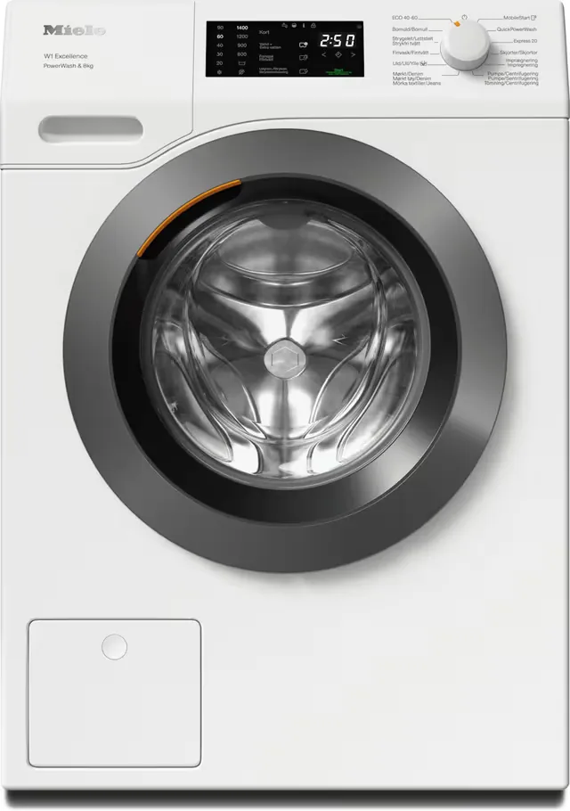 Miele WEB375 WCS PWash&8kg vaskemaskin (8 kg, A klasse, 1400 o/min)