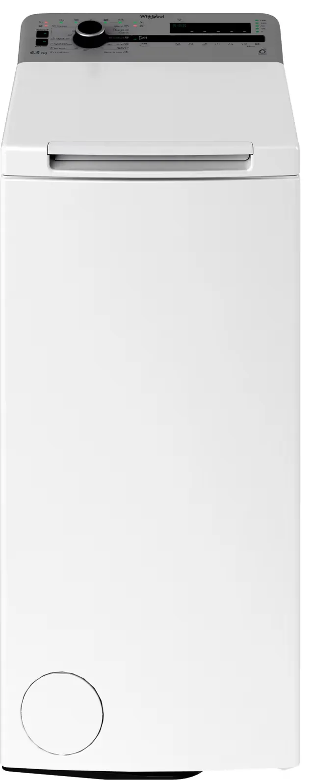 Whirlpool TDLRSL 65230SWS EE vaskemaskin (6,5 kg, D klasse, 1151 o/min)